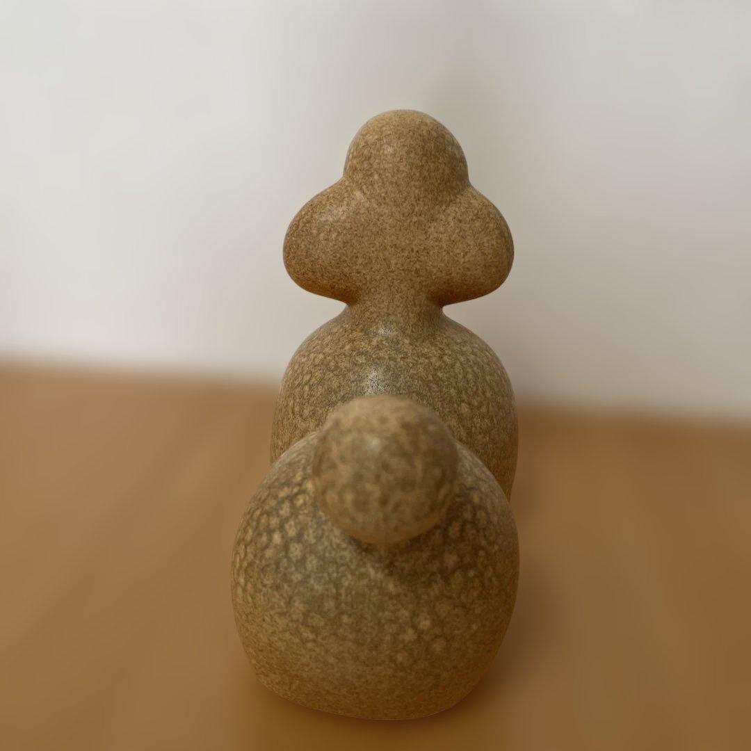 【美品】リサラーソン プードル ブラウン