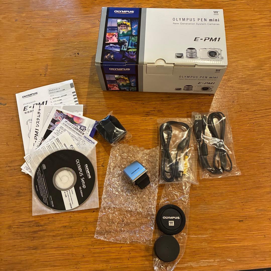 【動作確認済】美品 OLYMPUS PEN mini E-PM1