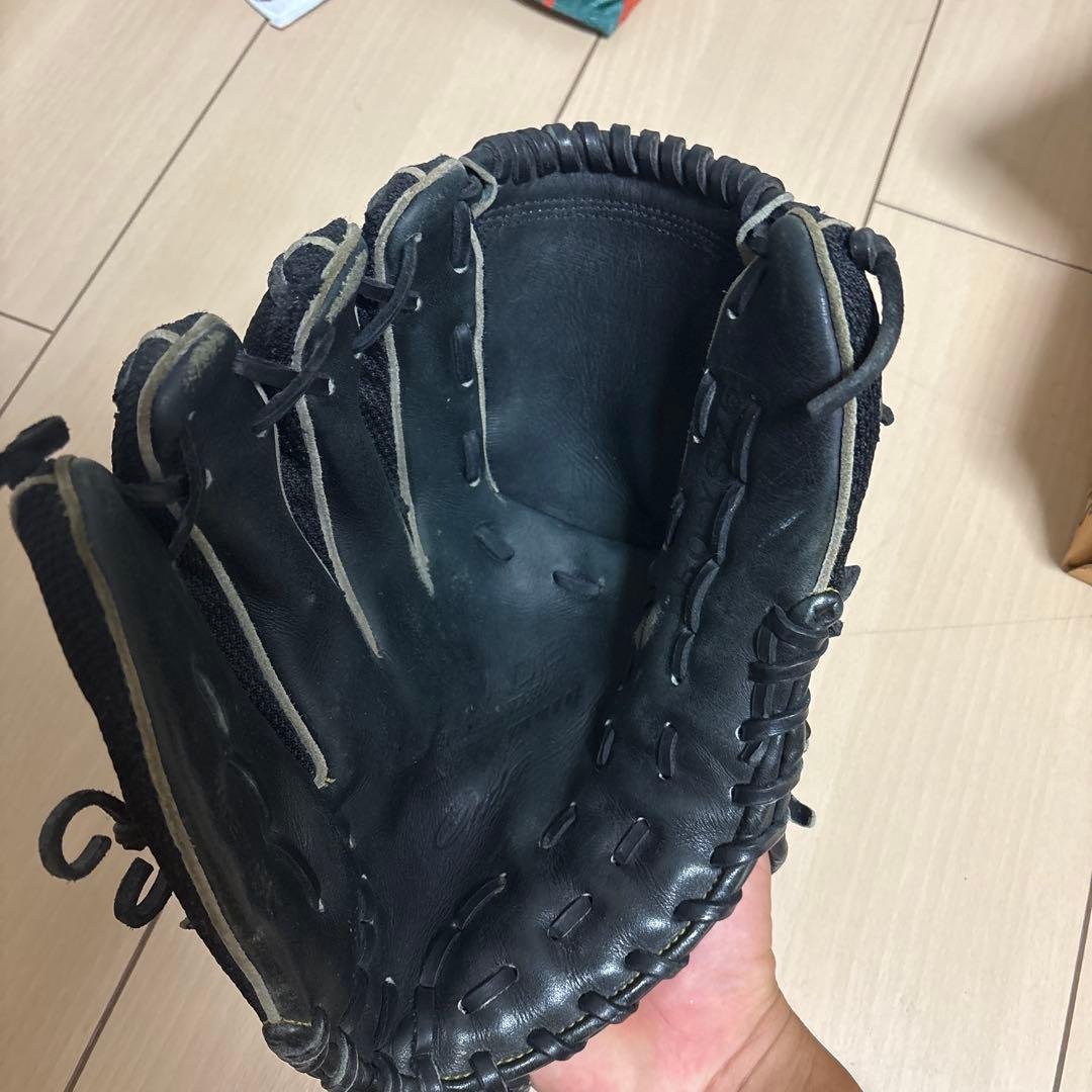 デサント　プロ実使用グローブ