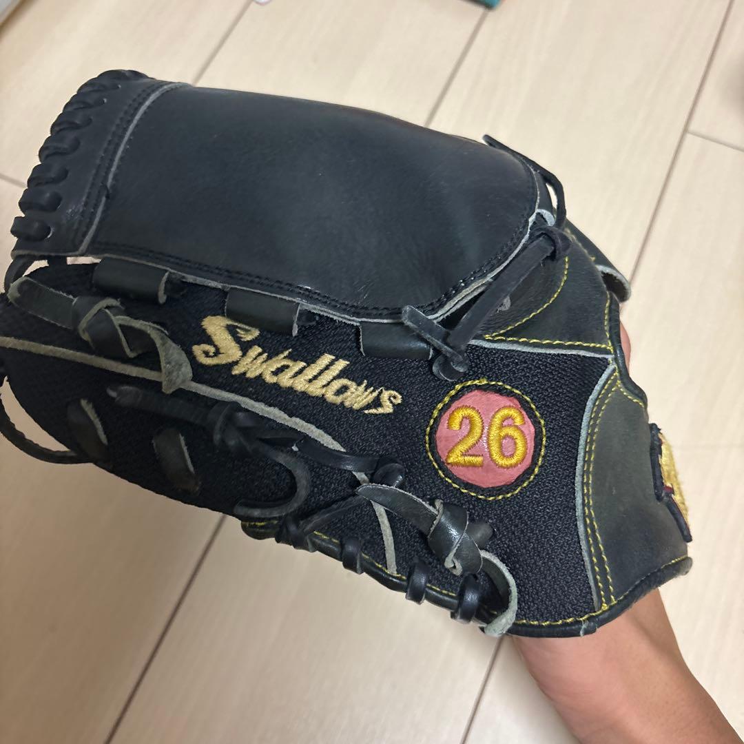 デサント　プロ実使用グローブ