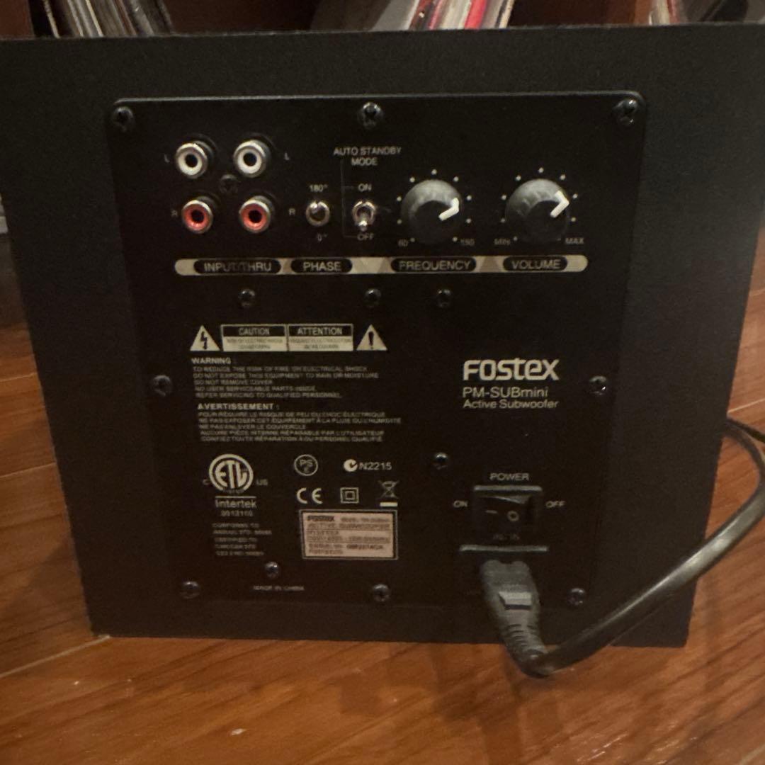 FOSTEX サブウーファー
