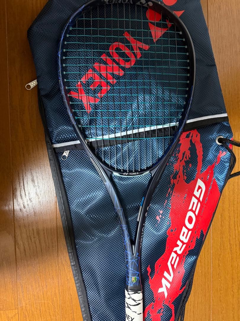 ソフトテニスラケットGEOBREAK 80s ジオブレイク80s ネイビーUL0