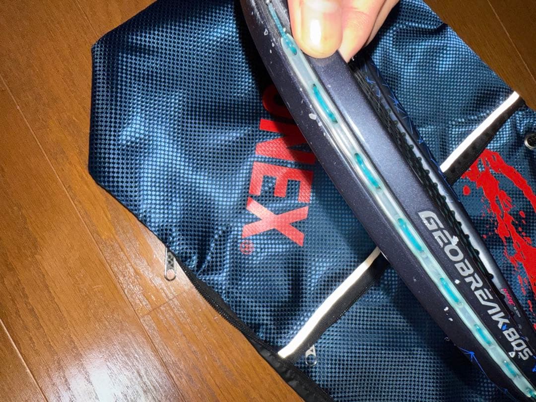 ソフトテニスラケットGEOBREAK 80s ジオブレイク80s ネイビーUL0