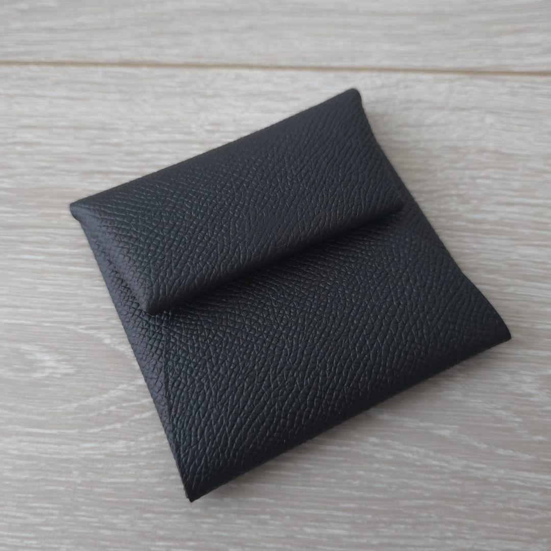 未使用【エルメス】バスティア　ダークブロンズ　エプソン　ケース