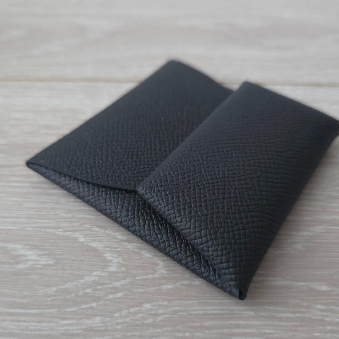 未使用【エルメス】バスティア　ダークブロンズ　エプソン　ケース