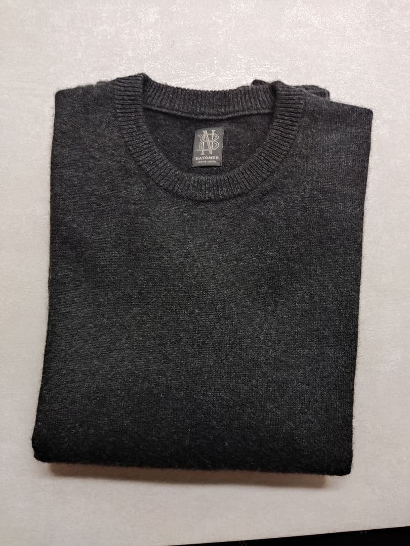 【2】BATONER INNOCENT CASHMERE CREW NECK