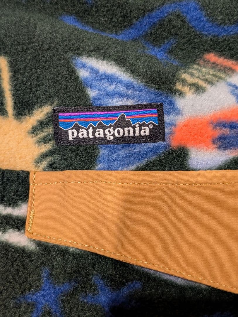 パタゴニア シンチラスナップT SEOG サーモン柄 Patagonia