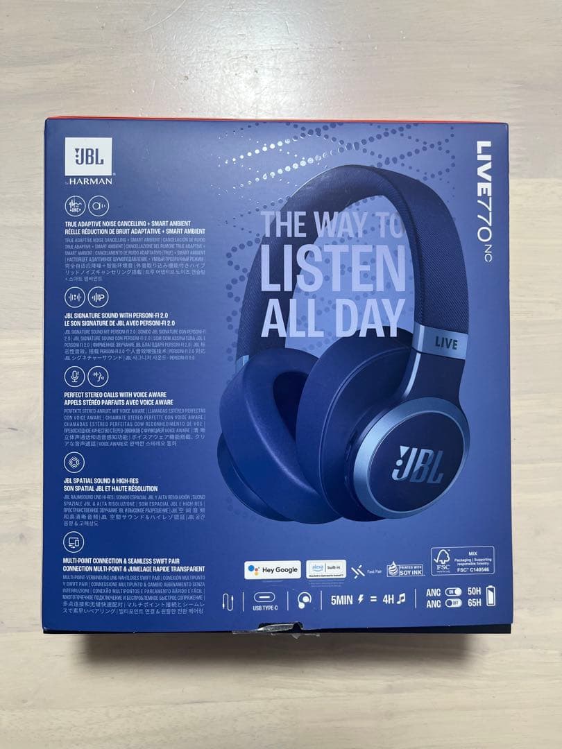ヘッドホン JBL LIVE770NC