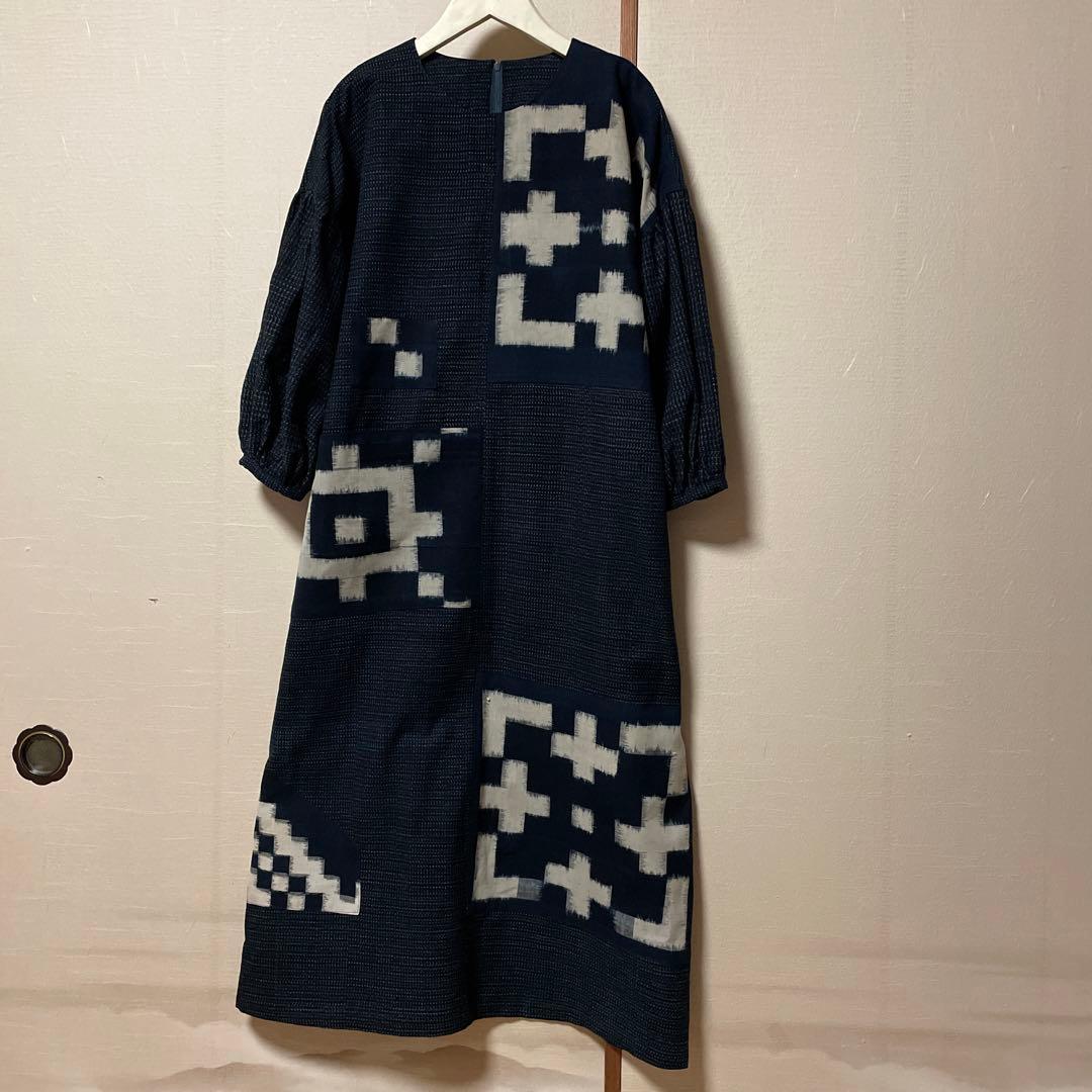 新春　お値下げ　本場久留米絣と型染め絣のコラボ