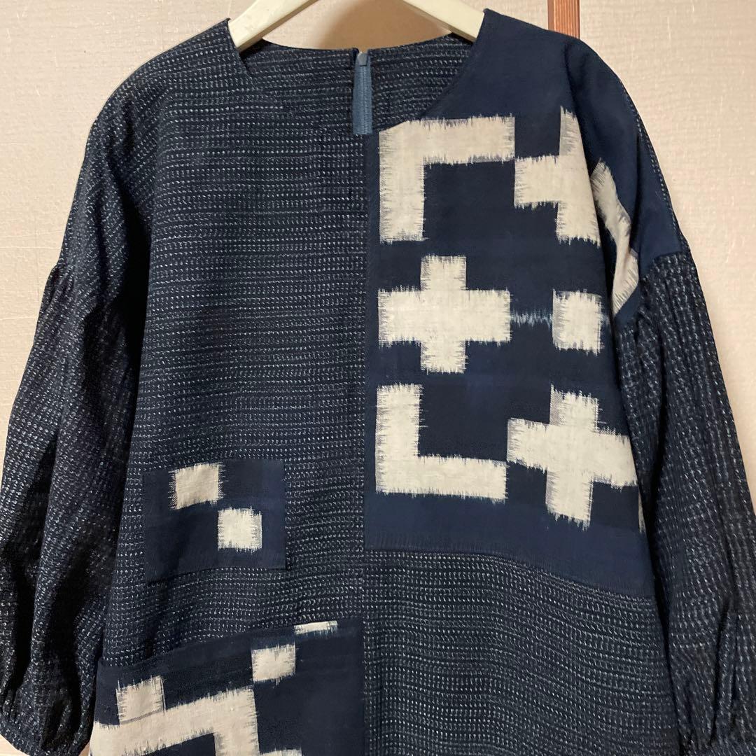 新春　お値下げ　本場久留米絣と型染め絣のコラボ