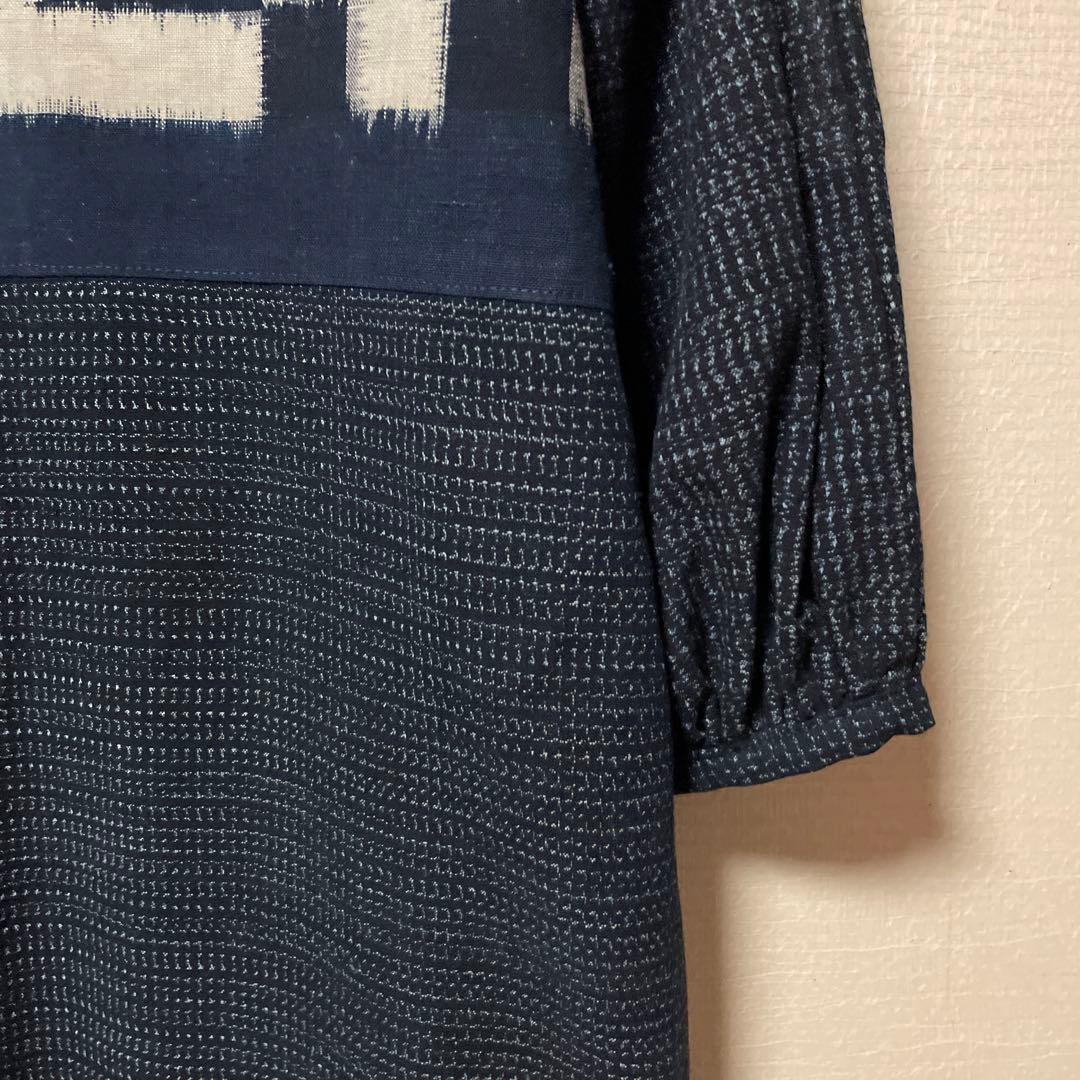 新春　お値下げ　本場久留米絣と型染め絣のコラボ