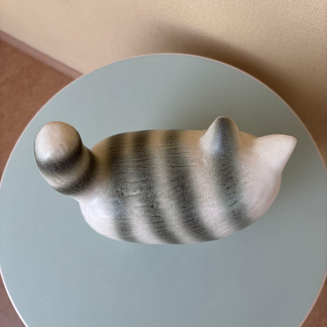 【美品】LISA LARSON リサラーソン Moa モア グレーストライプ