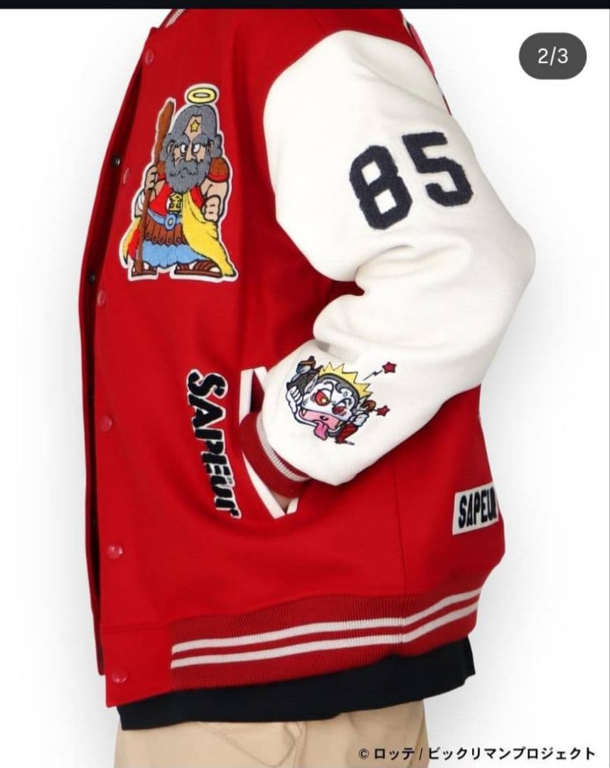 SAPEur サプール×ビックリマン スタジャン サイズXL 新品未使用