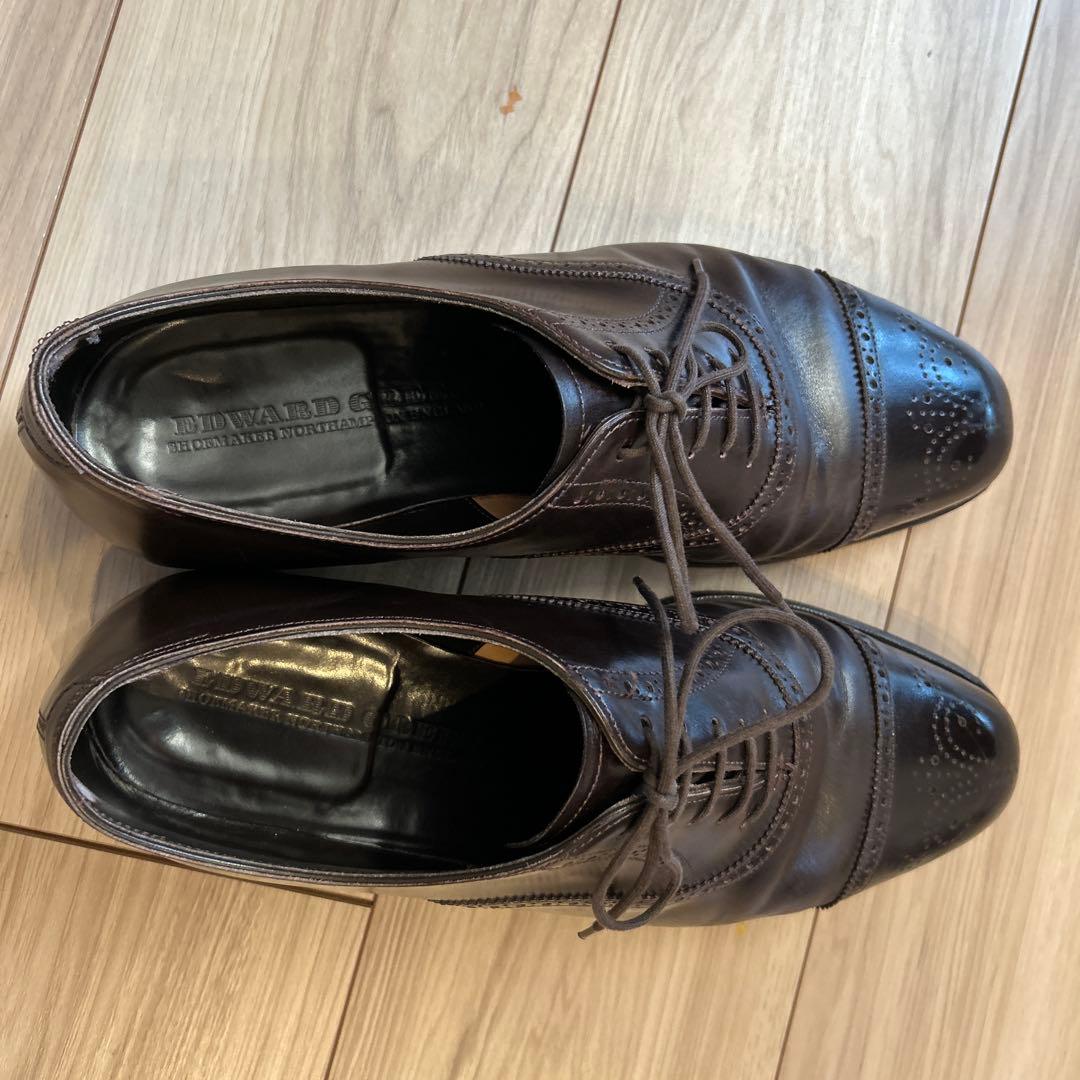 EDWARD GREEN エドワードグリーン アスキス8/2 E ダークブラウン