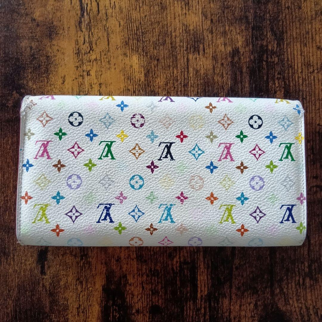 ルイヴィトン マルチカラー ポルトフォイユ サラ 長財布