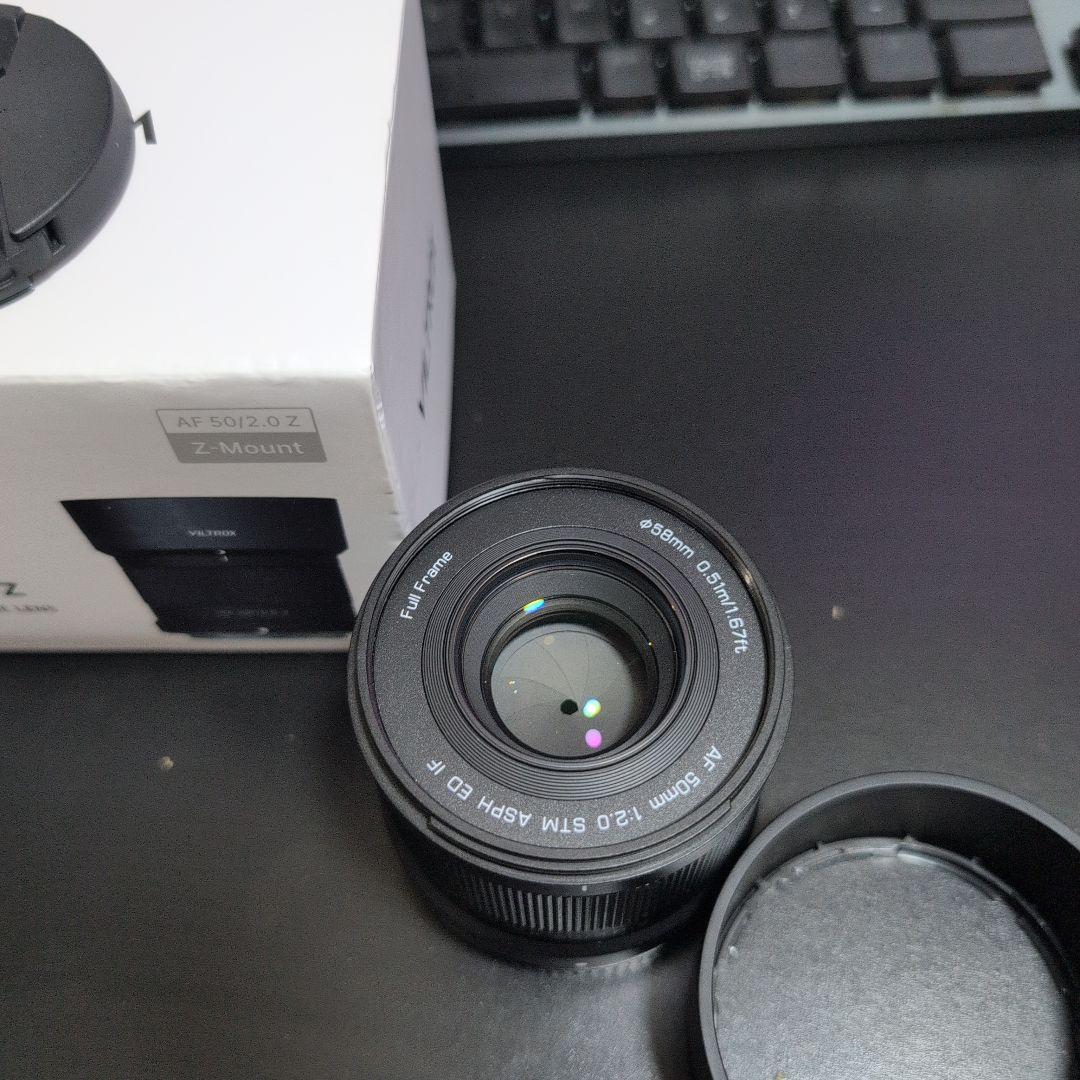 Viltrox AF 50mm F2.0 AIR Zマウント 単焦点レンズ
