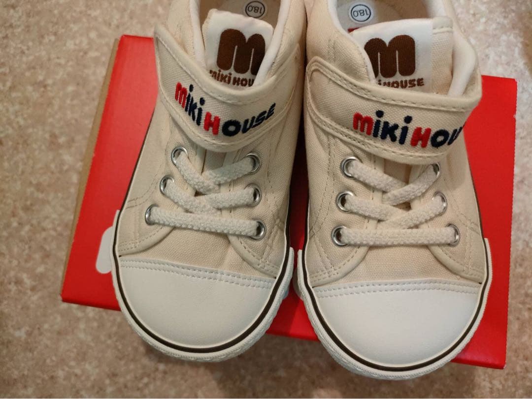 mikihouse ミキハウス キッズスニーカー 18.0cm 日本製　未使用