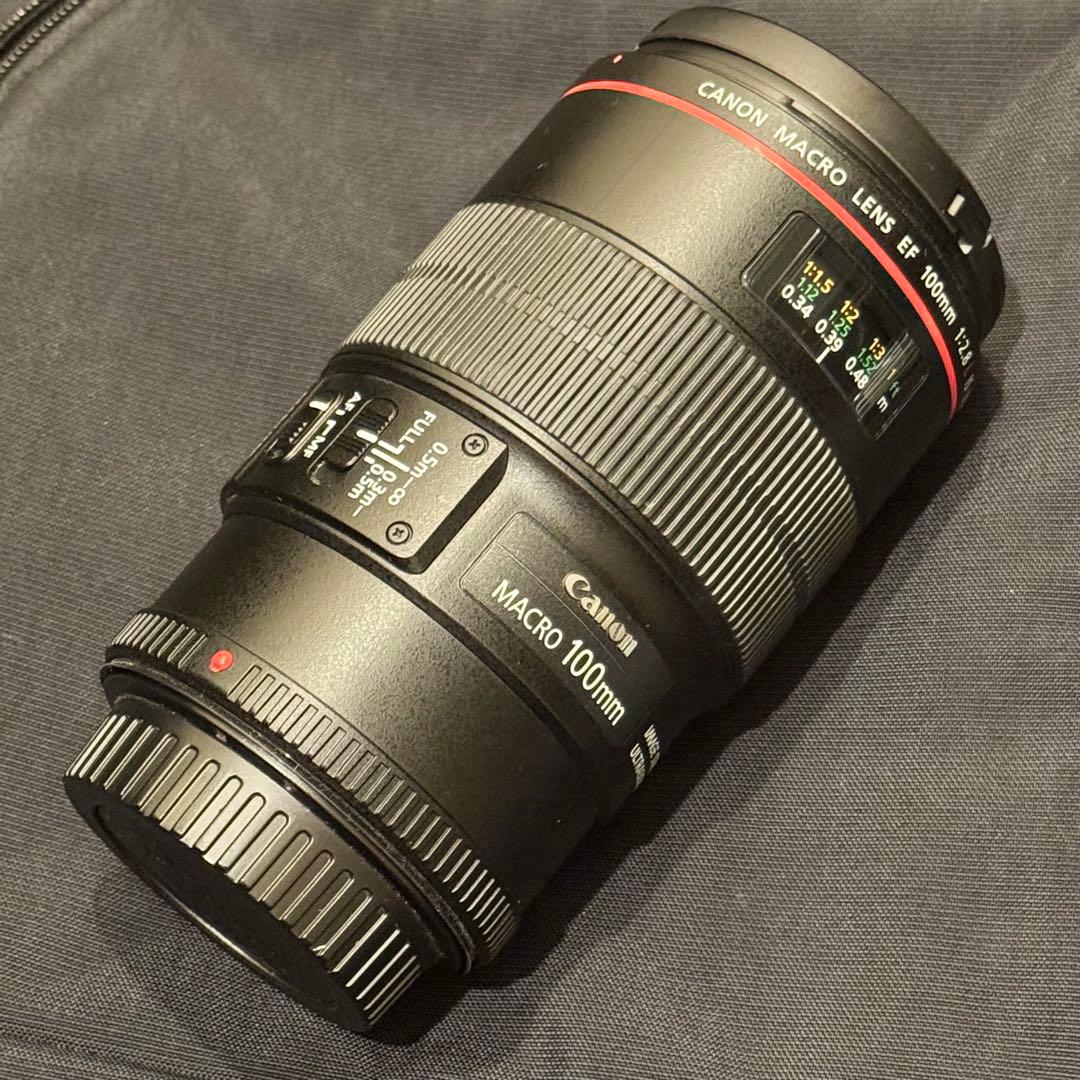 レンズ(単焦点) Canon EF 100mm macro