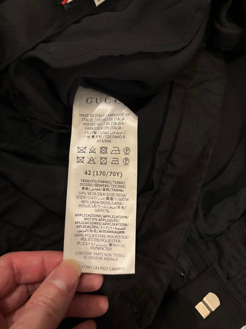 m*p様 GUCCI 2020SS ミケーレ フレアパンツ 42