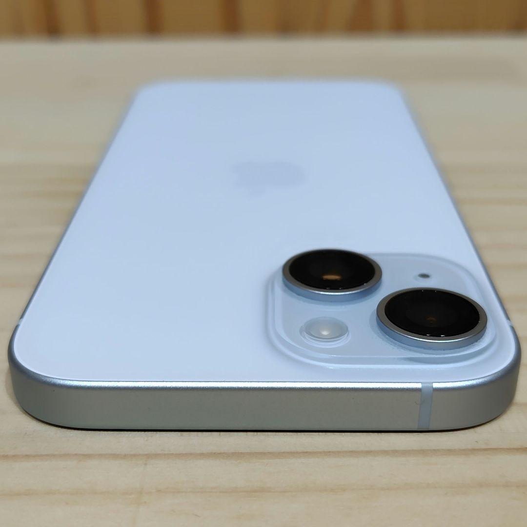 iPhone 15 256GB ブルー バッテリー容量100%