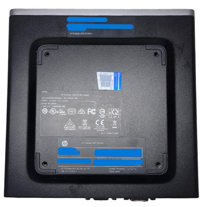 HP ProDesk 400 G3 DM 第6世代i5 8GB 500gb