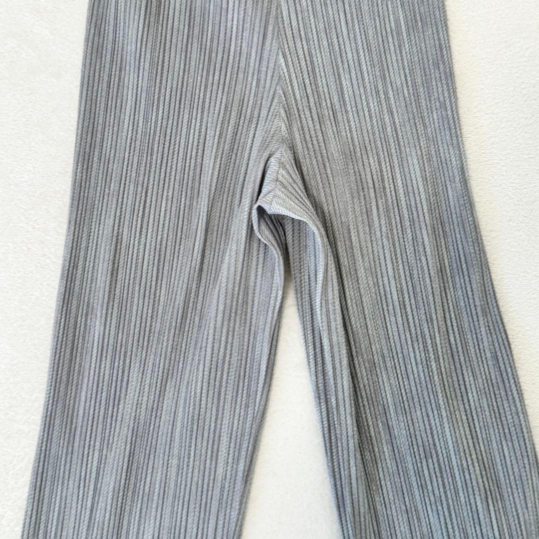 美品✨PLEATS PLEASE プリーツ　グレー　ボトムス　サイズ1