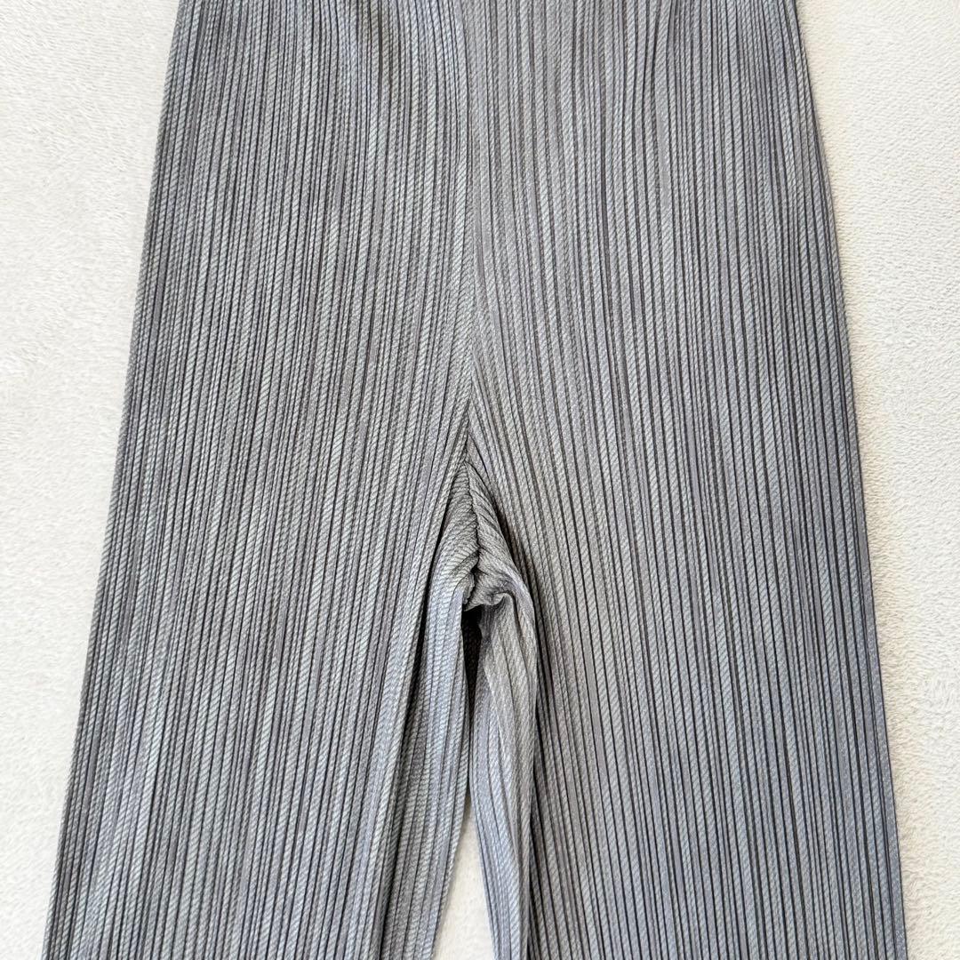美品✨PLEATS PLEASE プリーツ　グレー　ボトムス　サイズ1