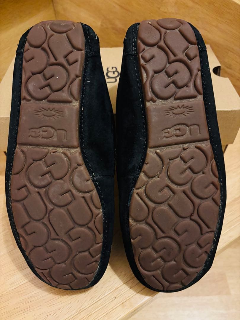 美品 UGG モカシン アンスレー 24cm ボアシューズ セール中