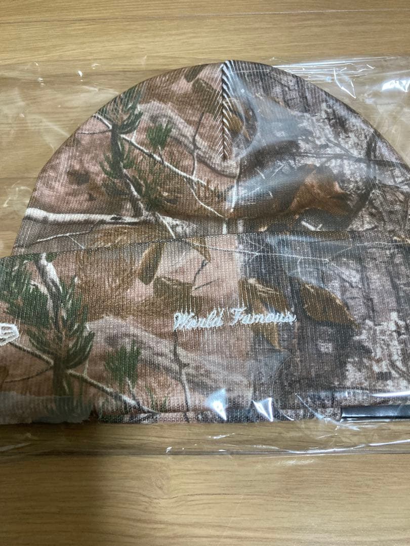 帽子 Supreme x New Era Box Logo Beanie Camo
