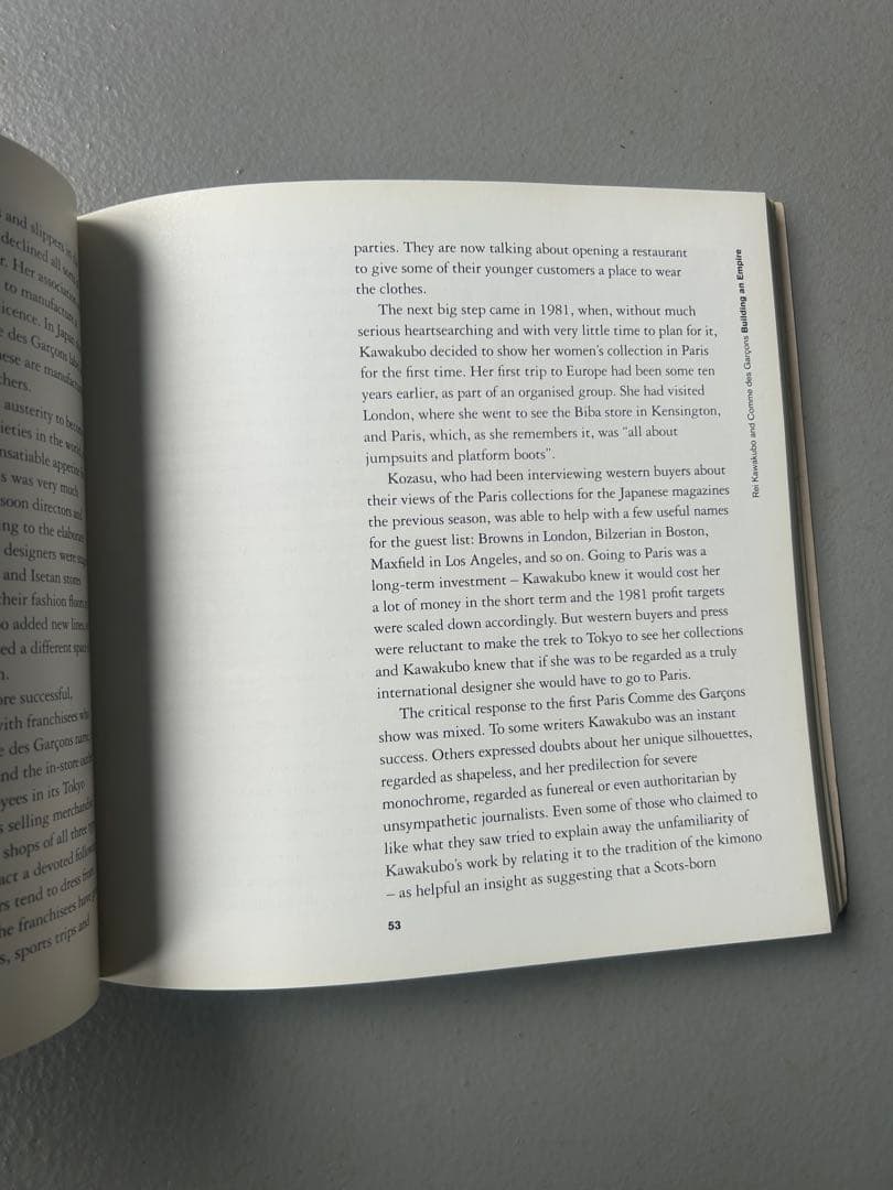 S*e様 Rei Kawakubo and Comme des Garçons