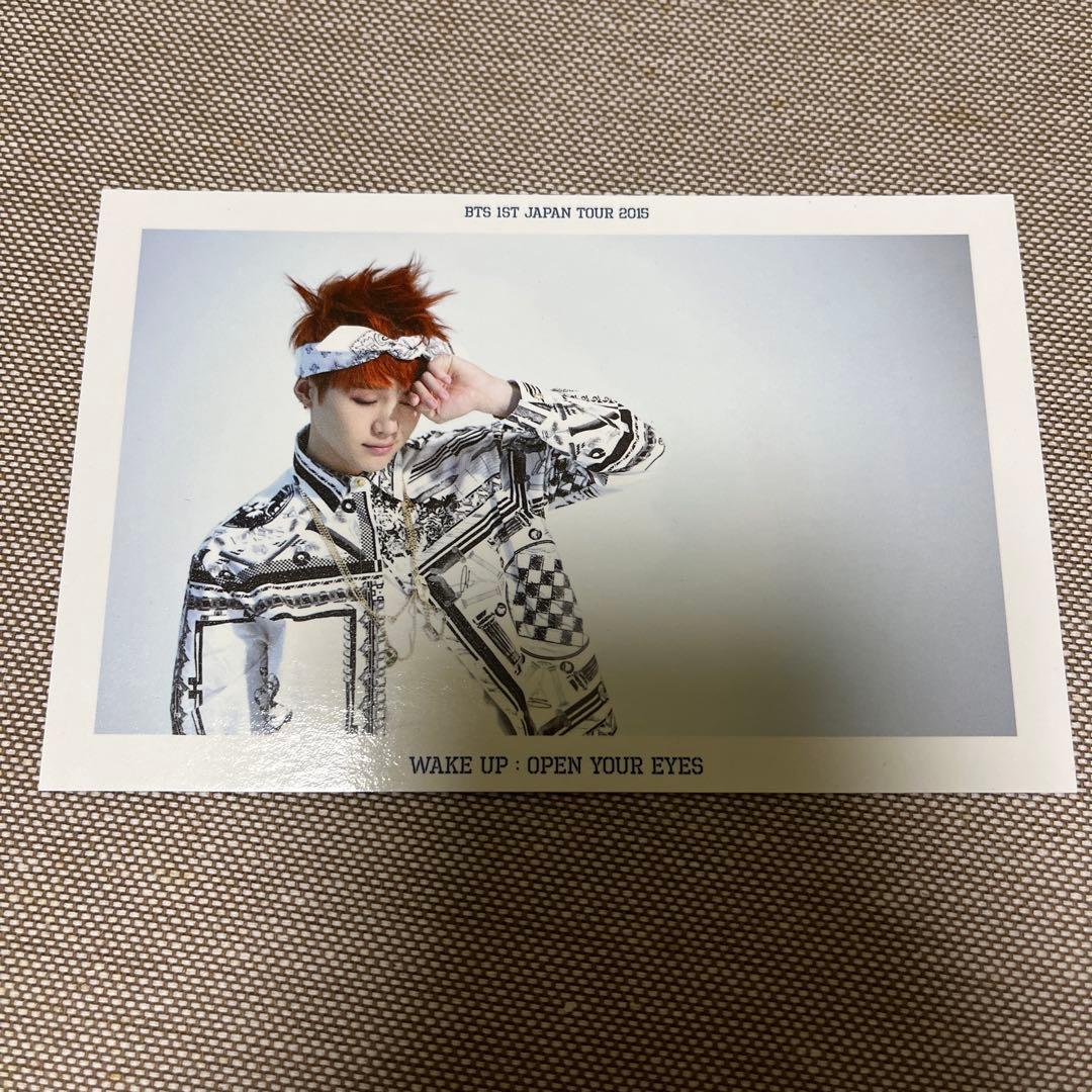 BTS 1st 日本ツアー　Wake UP フォトカード　ユンギ　フル　コンプ