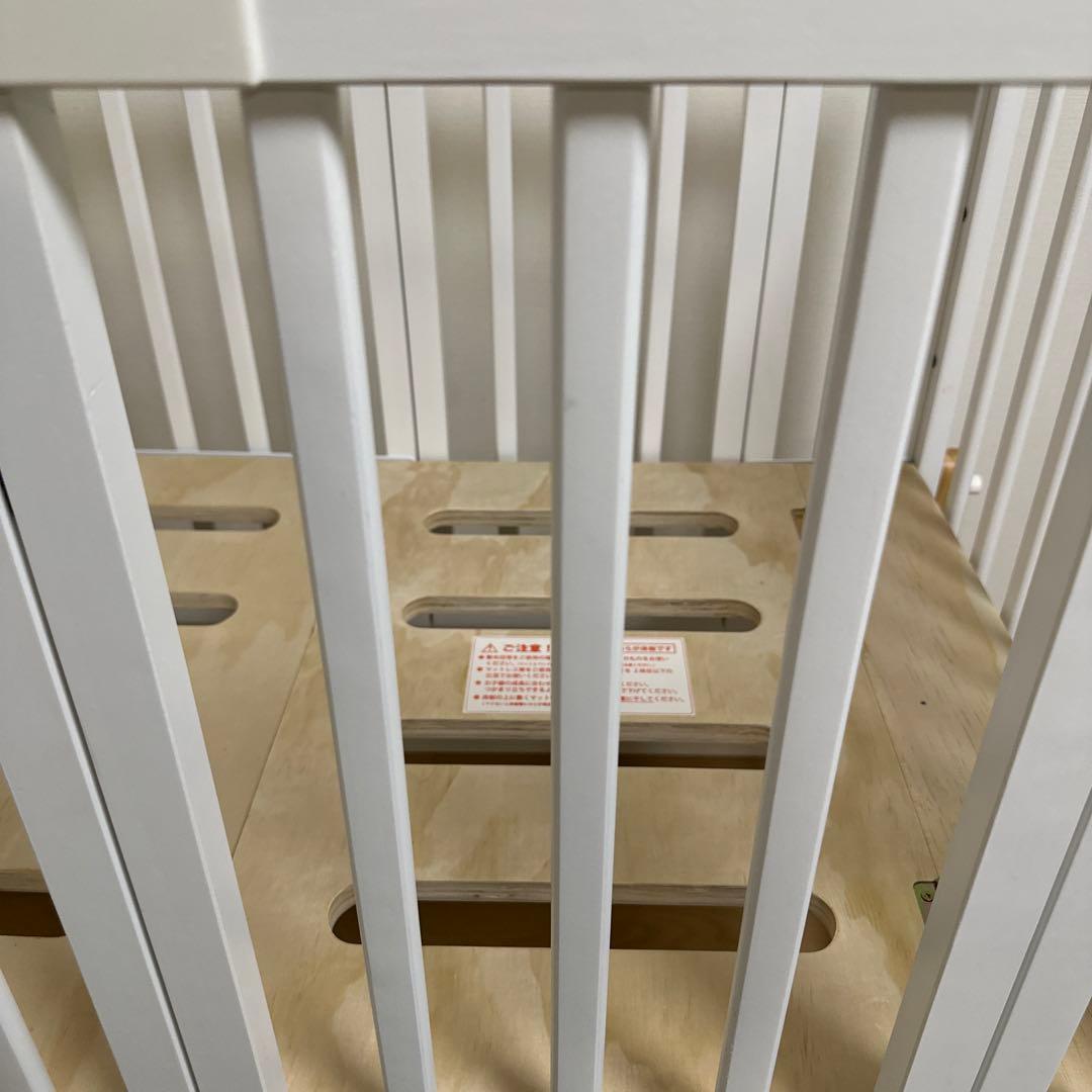 大和屋　パタン2 折りたたみミニベビーベッド　60×90