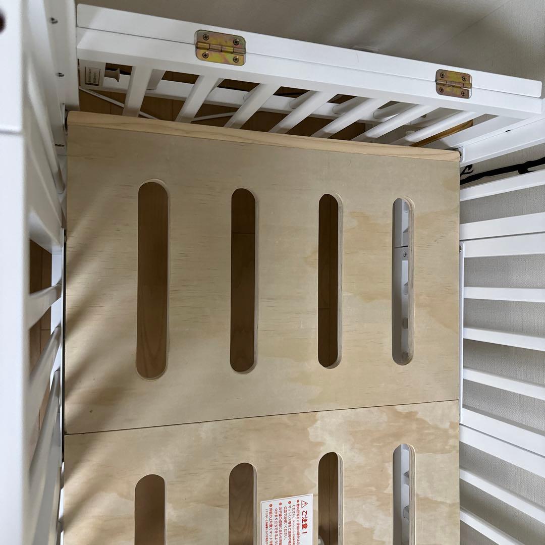 大和屋　パタン2 折りたたみミニベビーベッド　60×90