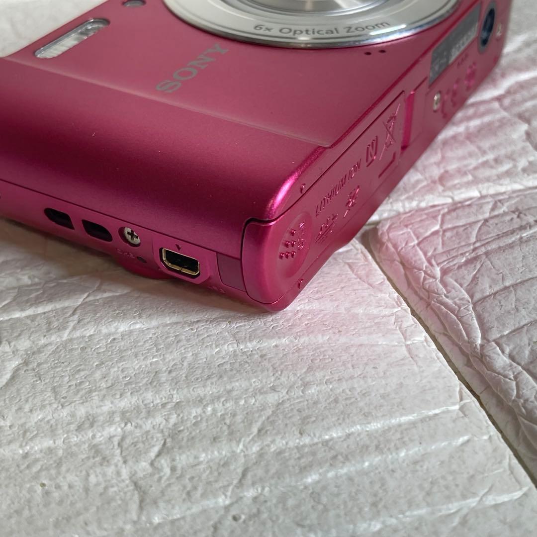 SONY デジカメ Cyber-shot DSC-W810 ピンク 動作品