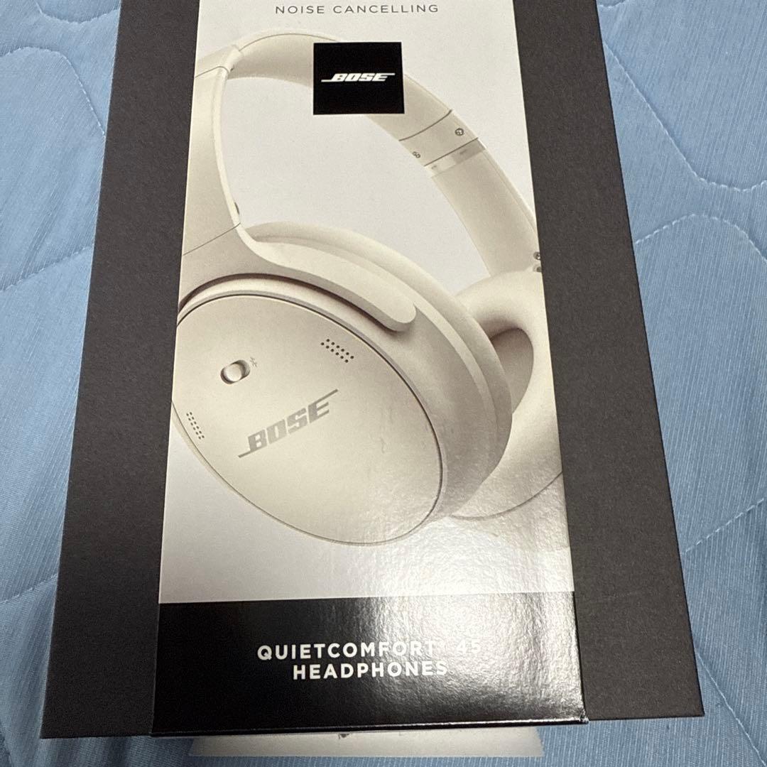 Bose QuietComfort 45ワイヤレスヘッドホン ホワイト
