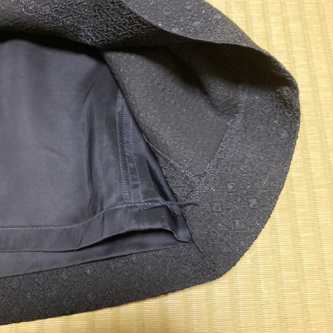 Leilian レリアン ネイビー 紺 スカートスーツ　上下セット　13＋号