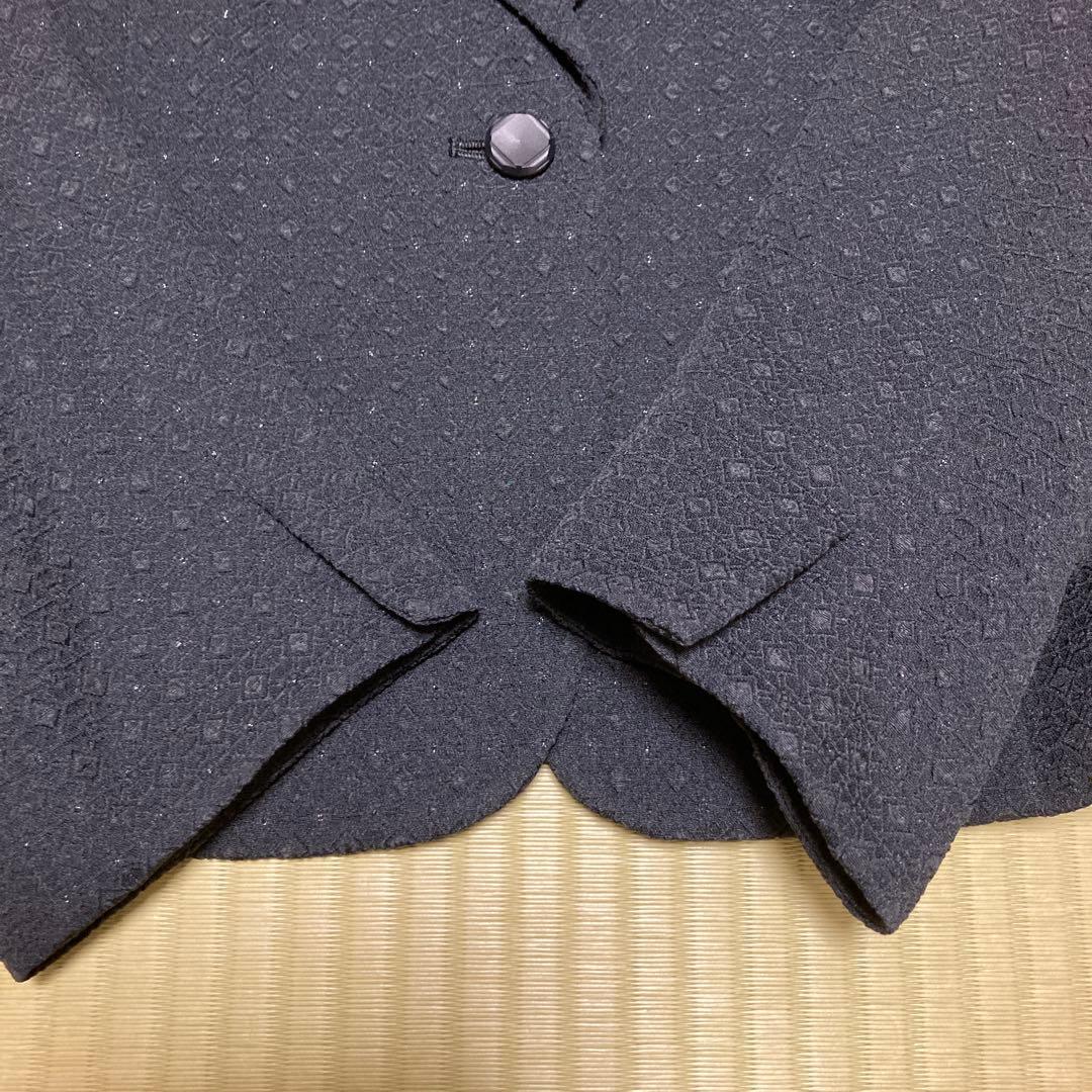 Leilian レリアン ネイビー 紺 スカートスーツ　上下セット　13＋号