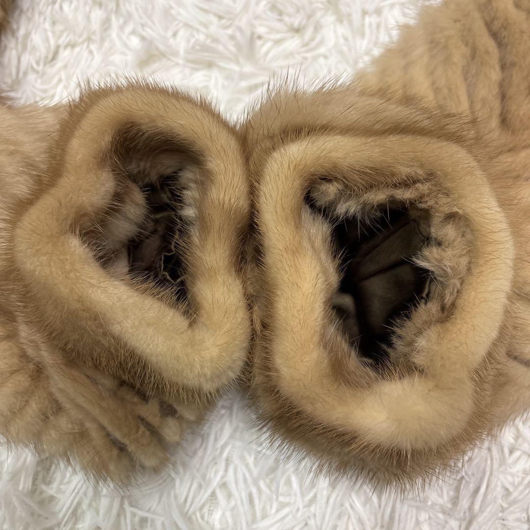 【SAGA FOX】サガミンク ファーコート フォックス リアルファー (L)