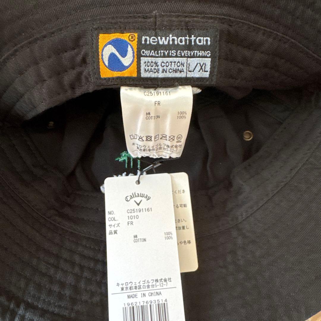 R*e様 Callaway clubhouse バケットハット 黒