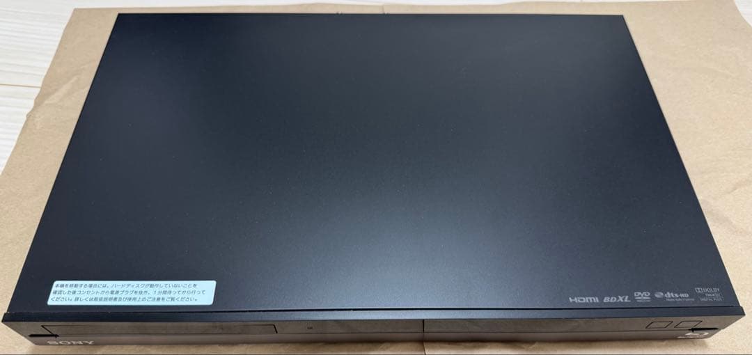 SONY ブルーレイレコーダー BDZ-AT950W 1TB HDD