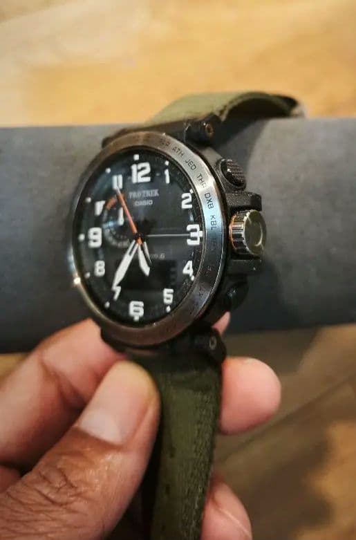 PRO TREK カーキグリーンPRW-6600YB-3JF