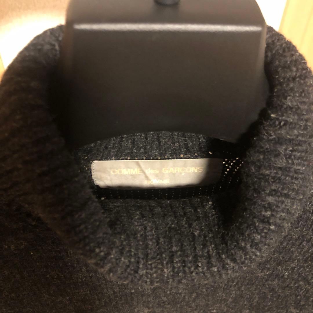 90s COMME des GARÇONS タートルネックセーター ダークグレー