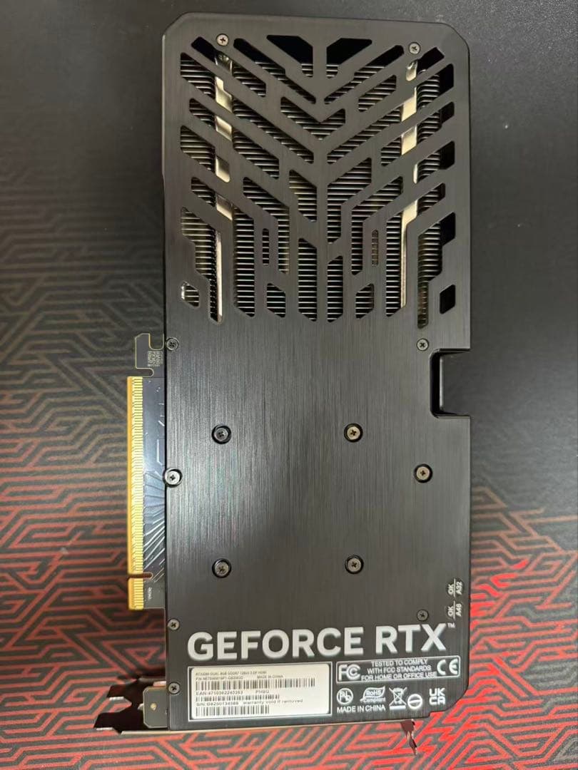 【美品】Palit GeForce RTX 5060 8GB DUAL 新品同様
