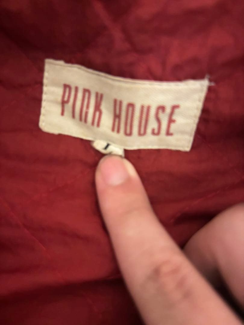 PINK HOUSE ゼッケン ブルゾン デニムジャケット 売り切り処分セール‼️