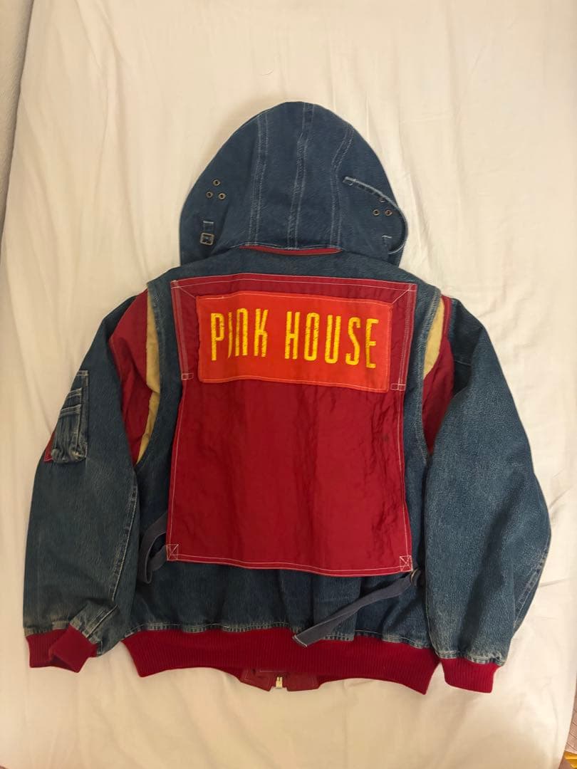 PINK HOUSE ゼッケン ブルゾン デニムジャケット 売り切り処分セール‼️
