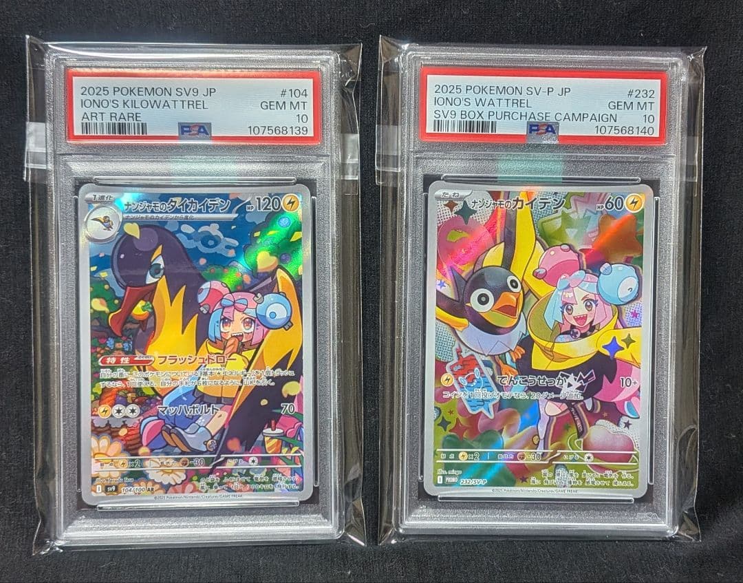 完美品！ バトルパートナーズ ナンジャモのカイデン＆タイカイデン PSA10連番