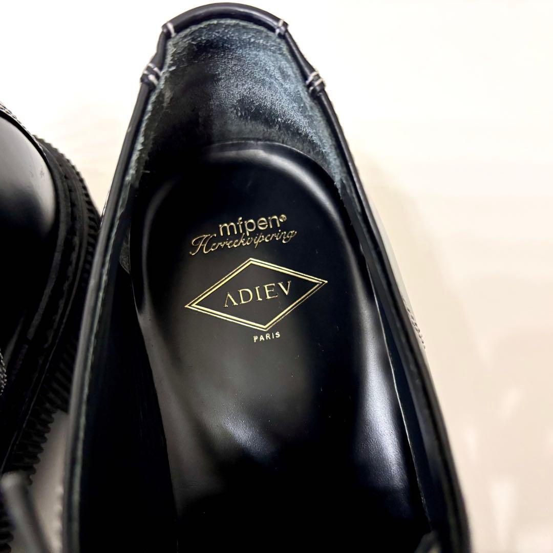 【美品】定価¥70400 ADIEV アデュー ダービーシューズ