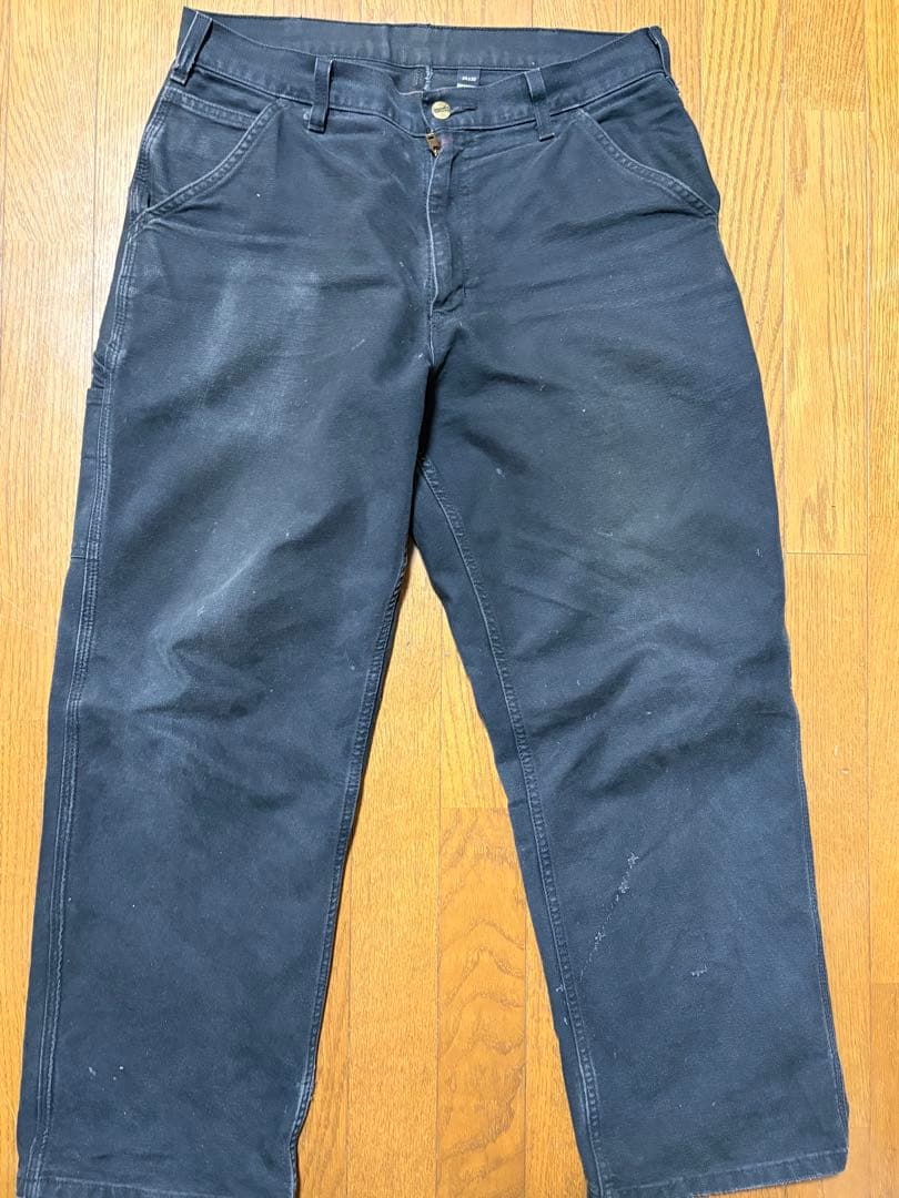 カーハート 34✖️30ワークパンツ ペインターパンツ ダッグ地