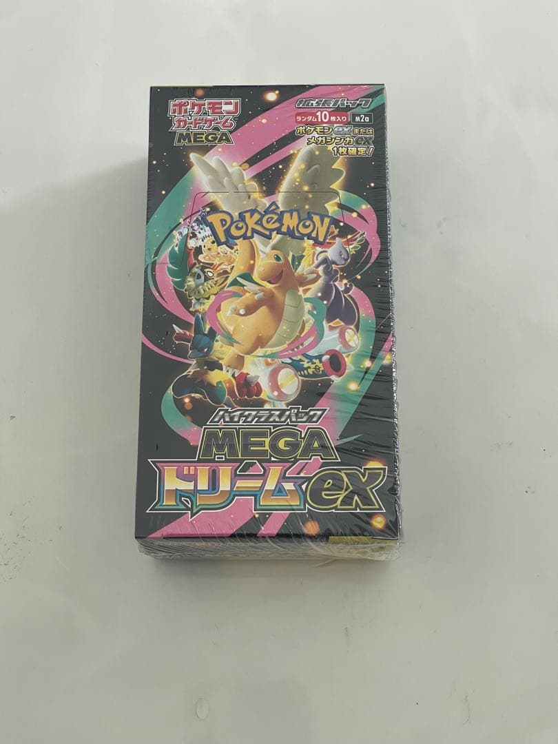 【新品未開封】ポケモンカードゲーム MEGA ドリームEX シュリンク付き