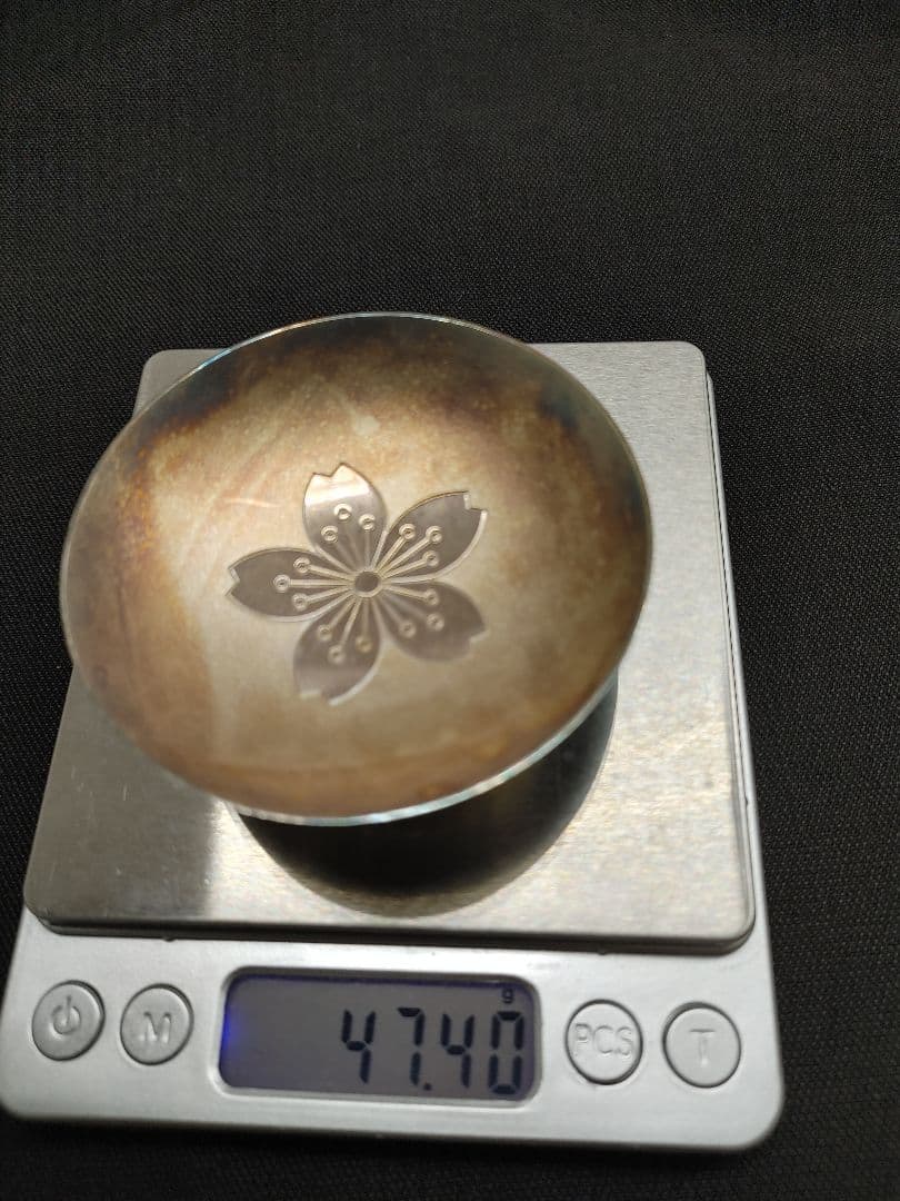 ☆ 純銀 SILVER ☆ 銀盃 銀杯 2点☆総重量約139グラム☆全て刻印あり